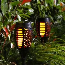 Lampa solarna LED ogrodowa pochodnia 51cm-5908263387058