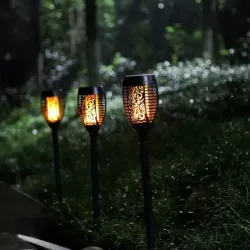 Lampa solarna LED ogrodowa pochodnia 51cm-5908263387058
