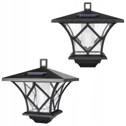 Lampa SOLARNA Ogrodowa LED 1,5m LATARNIA słupek stojący zewnętrzna-5908263387386