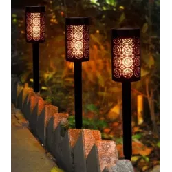Lampa solarna ogrodowa wbijana LED POCHODNIA efekt OGIEŃ PŁOMIEŃ-5904703001270