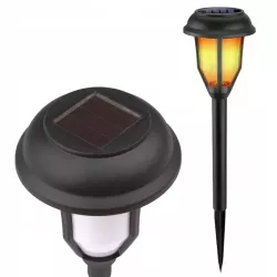 LAMPA SOLARNA wbijana pochodnia OGRODOWA OGIEŃ EFEKT PŁOMIENIA OZDOBNA-5903002033340