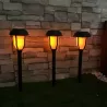 LAMPA SOLARNA wbijana pochodnia OGRODOWA OGIEŃ EFEKT PŁOMIENIA OZDOBNA-5903002033340