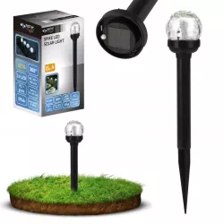 Lampa solarna ogrodowa LED WBIJANA czujnik zmierzchu grot-5904703001331