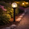 Lampa solarna ogrodowa LED WBIJANA czujnik zmierzchu grot-5904703001331