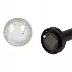 Lampa solarna ogrodowa LED WBIJANA czujnik zmierzchu grot-5904703001331