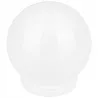 Lampa ogrodowa Kula solarna LED 10 cm wbijana naziemna biała mleczna-5903002033463