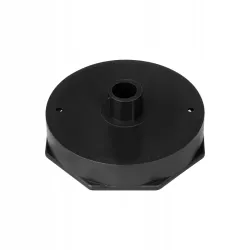 Lampa ogrodowa Kula solarna LED 10 cm wbijana naziemna biała mleczna-5903002033463