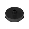 Lampa ogrodowa Kula solarna LED 10 cm wbijana naziemna biała mleczna-5903002033463