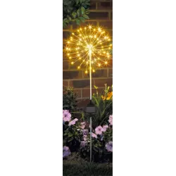 2x LAMPKA SOLARNA WBIJANA OGRODOWA DMUCHAWIEC LED DO OGRODU czujnik 84cm-5904703014096
