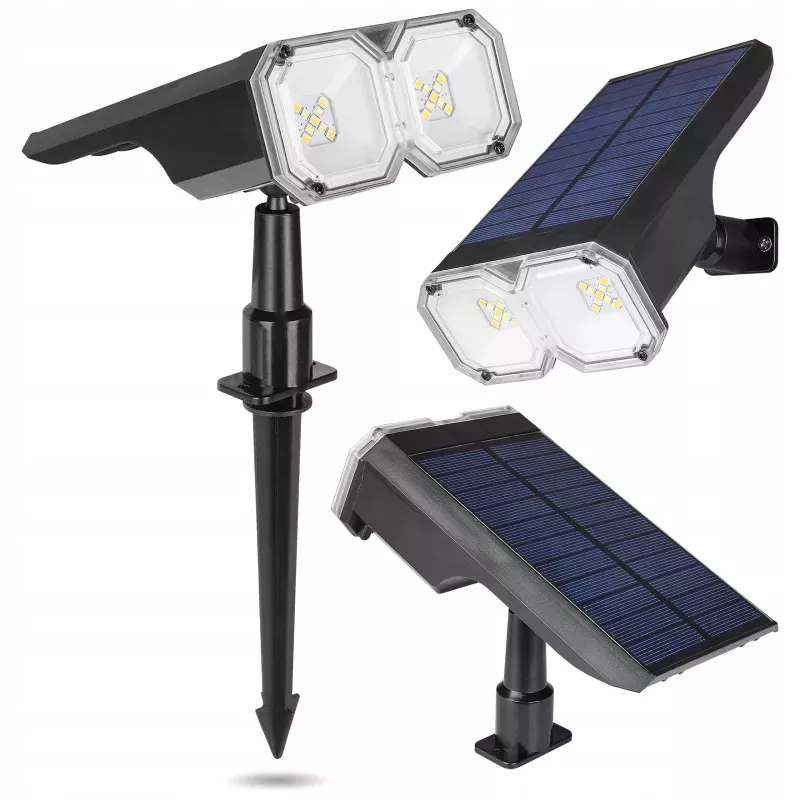 Lampka solarna do ogrodu reflektor wbijany LED z Czujnikiem Wodoodporny-5904703014140