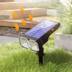 Lampka solarna do ogrodu reflektor wbijany LED z Czujnikiem Wodoodporny-5904703014140
