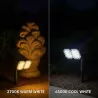 Lampka solarna do ogrodu reflektor wbijany LED z Czujnikiem Wodoodporny-5904703014140