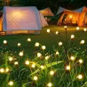 Lampa solarna LED ogrodowa wbijana x10 LED 3000K 73cm VIP-5904703014195