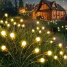 Lampa solarna LED ogrodowa wbijana x10 LED 3000K 73cm VIP-5904703014195