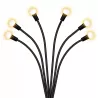 Lampa solarna LED ogrodowa wbijana x10 LED 3000K 73cm VIP-5904703014195