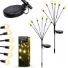 Lampa solarna LED ogrodowa wbijana x10 LED 3000K 73cm VIP-5904703014195