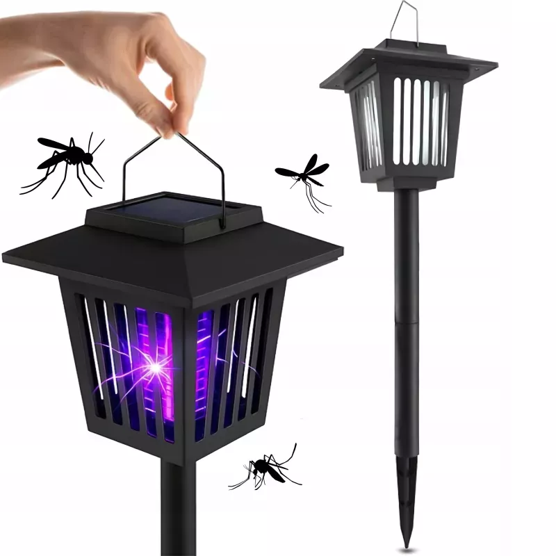 LAMPKI SOLARNE DO OGRODU LED WBIJANE ZEWNĘTRZE OWADOBÓJCZE OZDOBNE 57 cm-5904703014089