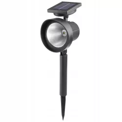 Lampa Solarna Ogrodowa LED WBIJANA CZUJNIK ZMIERZCHU DO OGRODU REFLEKTOR-5904703014133