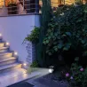 Lampa Solarna Ogrodowa LED WBIJANA CZUJNIK ZMIERZCHU DO OGRODU REFLEKTOR-5904703014133