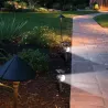 Lampa Solarna Ogrodowa LED WBIJANA CZUJNIK ZMIERZCHU DO OGRODU REFLEKTOR-5904703014133