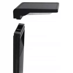 4x Lampa SOLARNA LED stojąca słupek Ogrodowa 41cm zewnętrzna CZARNA-5904703015567