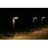 4x Lampa SOLARNA LED stojąca słupek Ogrodowa 41cm zewnętrzna CZARNA-5904703015567