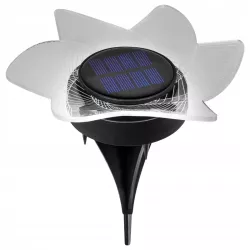 Lampa ogrodowa solarna wbijana KWIATEK LED naziemna lampka czujnik-5904703018865