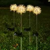 Lampki Solarne do Ogrodu Dmuchawiec LED Wbijane z Czujnikiem Wodoodporne-5904703018889
