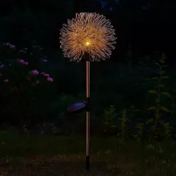 Lampki Solarne do Ogrodu Dmuchawiec LED Wbijane z Czujnikiem Wodoodporne-5904703018889