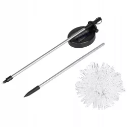 Lampki Solarne do Ogrodu Dmuchawiec LED Wbijane z Czujnikiem Wodoodporne-5904703018889