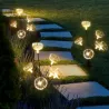 Lampki Solarne do Ogrodu Kwiatki LED Wbijane z Czujnikiem Wodoodporne-5904703018872