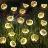 Lampki Solarne do Ogrodu Kwiatki LED Wbijane z Czujnikiem Wodoodporne-5904703018872