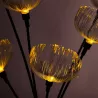 Lampki Solarne do Ogrodu Kwiatki LED Wbijane z Czujnikiem Wodoodporne-5904703018872