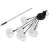 Lampki Solarne do Ogrodu Kwiatki LED Wbijane z Czujnikiem Wodoodporne-5904703018872
