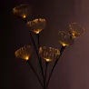 Lampki Solarne do Ogrodu Kwiatki LED Wbijane z Czujnikiem Wodoodporne-5904703018872