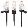 Lampki Solarne do Ogrodu Sowa LED Wbijane z Czujnikiem Wodoodporne-5904703023906