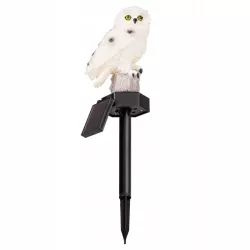 Lampki Solarne do Ogrodu Sowa LED Wbijane z Czujnikiem Wodoodporne-5904703023906