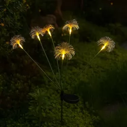 Lampki Solarne do Ogrodu Meduza LED Wbijane z Czujnikiem Wodoodporne-5904703023920
