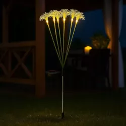 Lampki Solarne do Ogrodu Meduza LED Wbijane z Czujnikiem Wodoodporne-5904703023920
