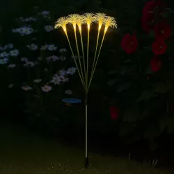 Lampki Solarne do Ogrodu Meduza LED Wbijane z Czujnikiem Wodoodporne-5904703023920