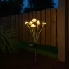 Lampki Solarne do Ogrodu Grzybki LED Wbijane z Czujnikiem Wodoodporne-5904703023937