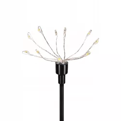 Lampki Solarne do Ogrodu Stokrotki LED Wbijane z Czujnikiem Wodoodporne-5904703023944