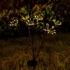 Lampki Solarne do Ogrodu Stokrotki LED Wbijane z Czujnikiem Wodoodporne-5904703023944
