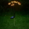 Lampki Solarne do Ogrodu Stokrotki LED Wbijane z Czujnikiem Wodoodporne-5904703023944