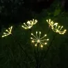 Lampki Solarne do Ogrodu Stokrotki LED Wbijane z Czujnikiem Wodoodporne-5904703023944