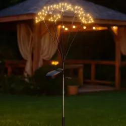 Lampki Solarne do Ogrodu Stokrotki LED Wbijane z Czujnikiem Wodoodporne-5904703023944