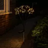Lampki Solarne do Ogrodu Stokrotki LED Wbijane z Czujnikiem Wodoodporne-5904703023944