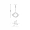 LAMPA SUFITOWA LED 39W 4000K 4200LM CZARNY DESIGN-5904703011385