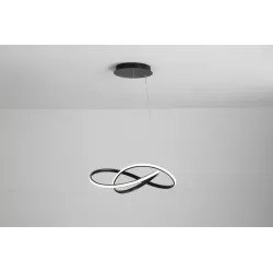 Lampa LED Sufitowa Wisząca Plafon Żyrandol 4000K biały neutralny-5904703011392