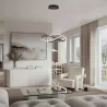 Lampa LED Sufitowa Wisząca Plafon Żyrandol 4000K biały neutralny-5904703011392